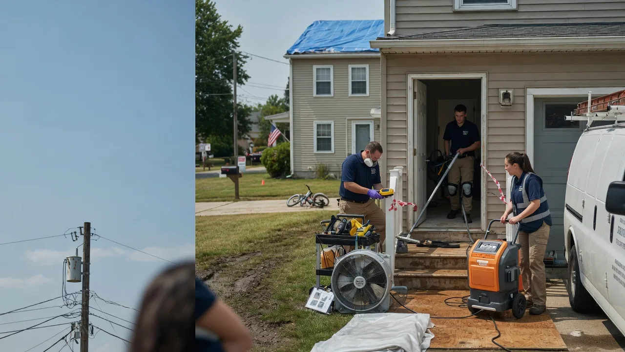 Water Damage Repair in Hydes, MD near me